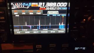 what's this noise on Hf phone portion?