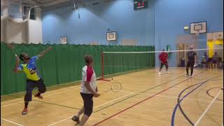 Thursday night playing Badminton 🏸