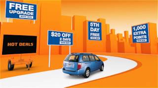 Budget Car Rental Web Animation