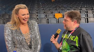 Sanna Nielsen interview - Melodifestivalen 2026 final