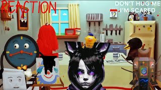 V-Tuber Reacts to Don't Hug Me I'm Scared 1&2!