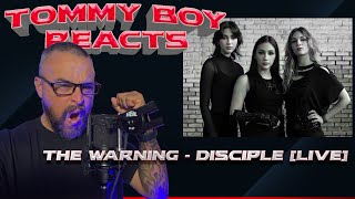 Tommy Boy Reacts: The Warning - Disciple (Live In Rockville)