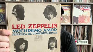 Led Zeppelin 45rpm 7” Singles E3 : Led Zeppelin II  what I have ….so far..
