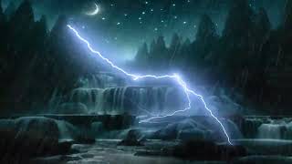 SLEEP NIGHT ROUTINE 🌌 CALM RAIN AND PIANO MUSIC FOR RELAXATION 🌧️