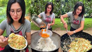Amazing cooking stir-fry rice recipe