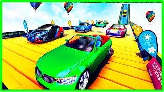 Mega Ramp Car Stunts - Impossible Car Driving Stunts | Android Gameplay - Car Racing 3D