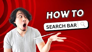 Searchbar - Don't be afraid of a good Search!