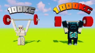 Who's stronger? Warden VS Iron Golem