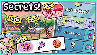 ALL TENNIS COURT SECRETS 🎾 + 🏀 💞 EVERYTHING in AVATAR WORLD UPDATE!