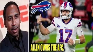 [BREAKING] BILLS STAND ALONE IN AFC — STEPHEN A. EXPLODES: “IT’S JOSH ALLEN!”