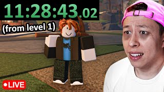 STREAMING UNTIL I BEAT THE FORGE (ends at best pickaxe) - PART 1