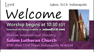 RECORDING of Worship March 26, 2023.  40 Days of Transformation: We are to fear, love and trust God.