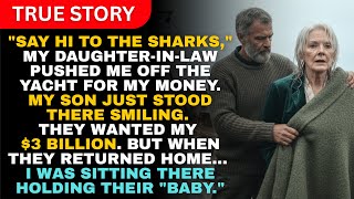 💔 My Son & DIL Pushed Me To The Sharks For $3B. When He Got Home, I Was Waiting For Him.