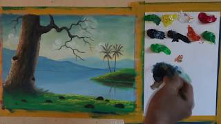 Full Painting | Learn How to Paint Mountains