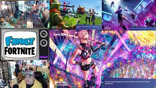 Family Fortnite - Fortnite Chapter 3 Finale Event Triple Stream #fortnite #family #live