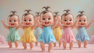 Tiny Superstars Dance Party 🌈 | Cute Baby Dance 4K | Kids Stardom TV
