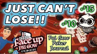 SHE’S BRINGING THE MAGIC! W/ ​@BrontideLotto  [Face Up Pai Gow Poker liveplay] from @SAHARALasVegas 
