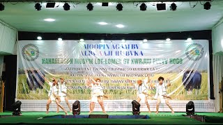 Loosi loorv popir troup Naharlagun| Boys group dance competition| Golden jubilee mopin celebration