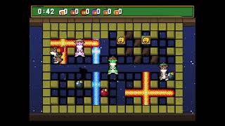 Level 3/3: Vaporeon vs Mario vs Toad vs Sunny vs Pikachu | Power Bomberman 0.2.1