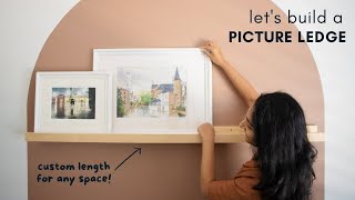 How to build a picture ledge 🔨
