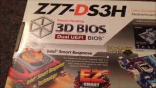 Silent Unboxing: Gigabyte Z77-DS3H Motherboard