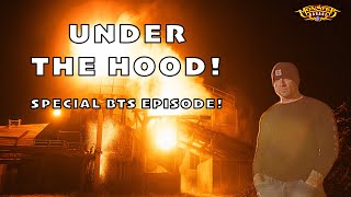 Never before scenes of Monster Garage!