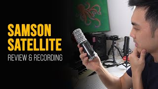 Samson Satellite USB Microphone Review (With recording test on laptop & phone.)