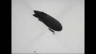 Wright Flyer And Blimp