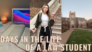 Law School Vlog: Final Exam Schedule, Study with Me, and More!