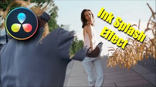 Ink Splash Effect in DaVinci Resolve