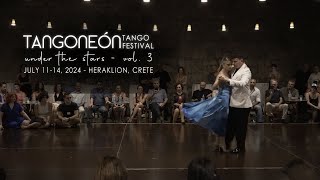 Giorgos Nikou & Katerina Chatzipanteli tango show 1/4 @ TANGONEÓN Tango Festival 2024