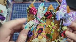 Outgoing Swap: Altered Wooden Fence Wall Hanging