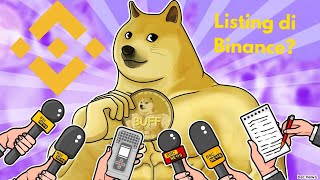 BUFF DOGE COIN listing di BINANCE?? Hadiah natal untuk #buffedogecoinARMY