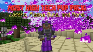 A PVP Texture Pack with Laser Guns?! MCPE