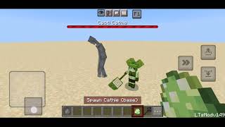 Cacti Cathie vs Minecraft bosses (minecraft bedrock edition mob battle)
