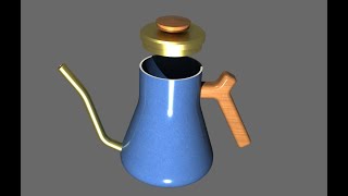How to create a tea pot in design spark mechanical