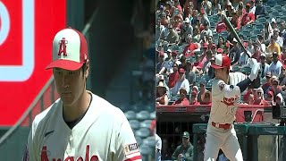 Shohei Ohtani Doing Work Pitching & Hitting, 8K's & Almost Hitting For Historic Cycle 😱😤!!!!