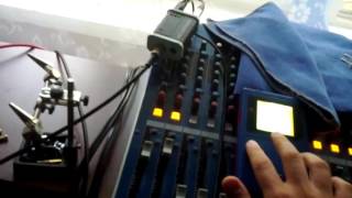 Prophet 5 controlled by Game Boy (LSDJ) via Sonuus G2M.