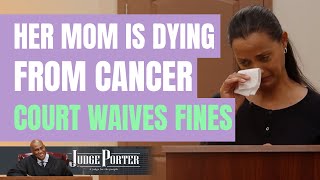 Woman Receives Tickets While Visiting Sick Mom