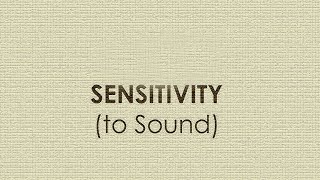 Sensitivity to Sound | 060 | Learn Sound Therapy