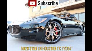 2011 Maserati GranTurismo S Only @ Xsell Motors!!!