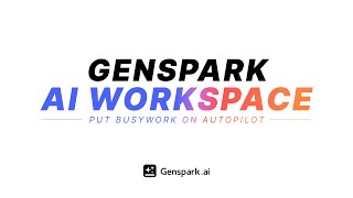 Genspark: Autopilot your busywork