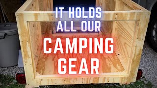 The Ultimate DIY Car Camping Trailer Build Update