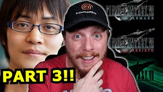 SQUARE ENIX talks Final Fantasy 7 Remake Part 3!! New Games, New Gameplay and NEW NAME!