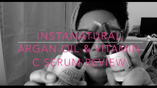 Instanatural Argan Oil and Vitamin C Serum