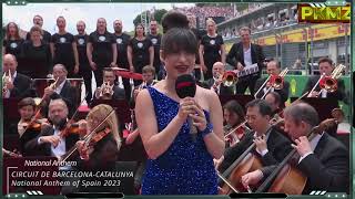 F1 Redbull Ring 2023 - National Austrian Anthem & 1 Minute of Silence for Dilano van 't Hoff!