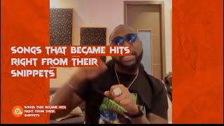 Naija Songs That Became Hits Right From Their Snippets