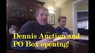 Dennis Auction and PO Box Opening 1/24/20