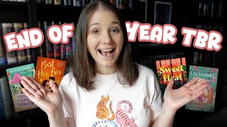 End of the Year TBR 📚 I *need* to read these books!
