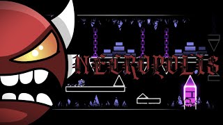 [1.8] Geometry Dash ~ Necropolis by Neptune 100% (Insane Demon) (Live) | LUCKIEST WIN EVER
